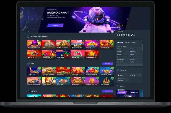 Jet Casino Desktop